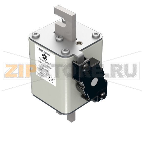 Предохранитель, 250 A, AC 1000 В, DIN 2, aR, Индикатор типа К Eaton FUSE 250A 1000V 2KN/110 AR 