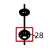 Tuerca exagonal M-8 Fagor FI-200