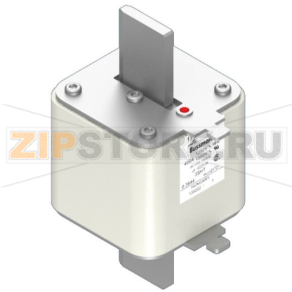 Предохранитель, 400 A, AC 1250 В, 100 кА, size 3, 76x76x155 мм, aR, IEC Eaton FUSE 400A 1250V 3 