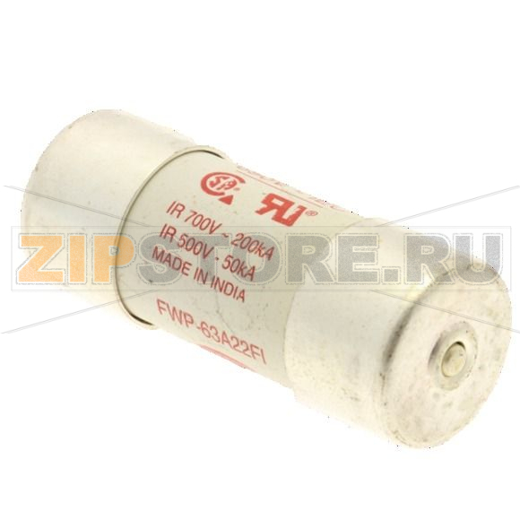 Предохранитель, 63 A, AC 700 В, 200 кА, 22x58 мм, aR, UL Eaton 63A 690V 22X58 INDICATED 22x58MM 