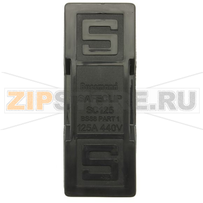 Держатель предохранителей, 125 A, AC 550 В, BS88/F3 Eaton SAFECLIP 100A FRONT CONNECTED BLACK 