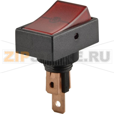 Переключатель автомобильный, зеленый TRU Components TC-R13-207B2-SQ 