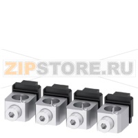 WIRE CONNECTOR WITH CONTROL WIRE TAP 4 PCS. ACCESSORY FOR: 3VA5/6 400/600 Siemens 3VA9374-0JG13