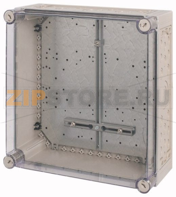 Щит изолированный с метрическими кабельными вводами, 375x375x225 мм, IP65 Eaton ZG/I44E-150 
