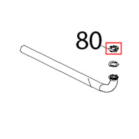 Tappo fresato per nuovo scarico Unox XB 403