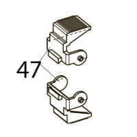 Ribbon flange hook Toshiba TEC SP40II