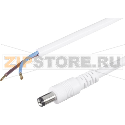 Гнездо низковольтное 2.5 мм, 5.5 мм, 2 м, 100 шт TRU Components TC-2516064 