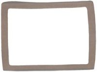 LAMP RECEPTACLE GASKET 77x63 mm