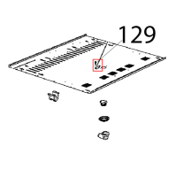 ST. Steel muffle front corner Unox XB 895