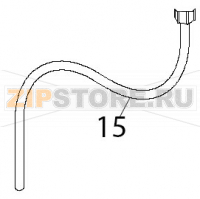 Rinse aid pipe Fagor AD-120