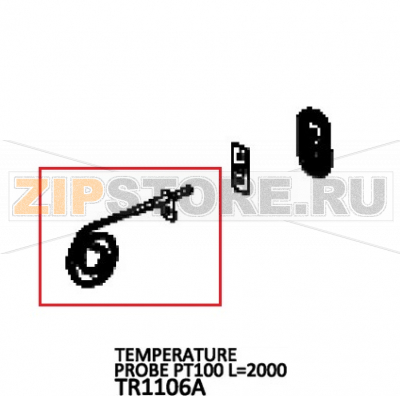 Temperature probe PT100 L=2000 Unox XBC 405E Temperature probe PT100 L=2000 Unox XBC 405EЗапчасть на деталировке под номером: 58Название запчасти на английском языке: Temperature probe PT100 L=2000 Unox XBC 405E