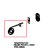 Temperature probe PT100 L=2000 Unox XBC 405E