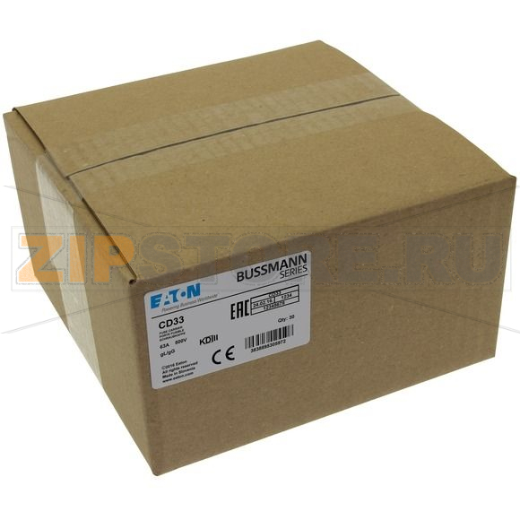 Держатель предохранителя, 63 A, AC 500 V, D3, IEC Eaton FUSE CARRIER D3 E33 63A 500V 