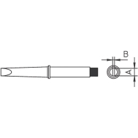 Жало запасное Weller 4CT5C6-1