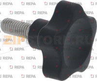 ЧЕРНАЯ СТОПОРНАЯ РУКОЯТКА ШАГ M8