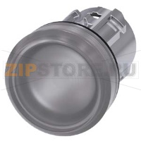 ЭЛЕМЕНТ СВЕТОВОГО ИНДИКАТОРА С ПРОЗРАЧНЫМ РАССЕИВАТЕЛЕМ, 22MM, КРУГЛ., ГЛЯНЦЕВЫЙ МЕТАЛЛ, РАССЕИВАТЕЛЬ МАТОВЫЙ, С МАРКИРОВКОЙ ЛАЗЕРОМ, НАЧАЛО С ТРОКИ - ВЕРХНИЙ РЕГИСТР, ДАЛЕЕ - НИЖНИЙ РЕГИСТР Siemens 3SU1051-6AA70-0AA0-Z&nbsp;Y10
