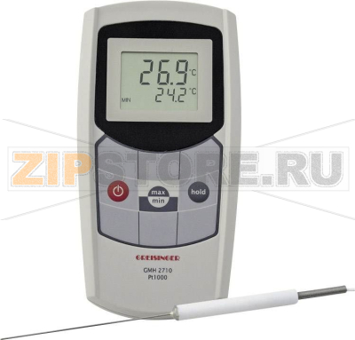 Термометр цифровой, от -199.9 до +250°C, тип датчика: Pt1000 Greisinger GMH 2710-G 