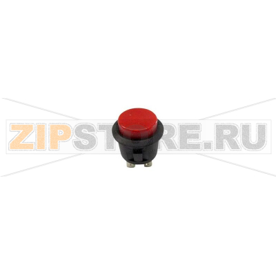 Кнопка 250 В/AC, 6 А, 1 x выкл/вкл, без фиксации, 1 шт TRU Components TC-R13-527A-02RT 