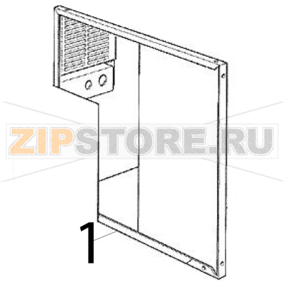 Ass. telaio Scotsman MV 600 Ass. telaio Scotsman MV 600Запчасть на деталировке под номером: 1