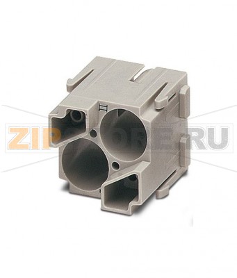 Модуль контактной вставки HEAVYCON серии M EMV Phoenix Contact HC-M-EMV-MOD-ST для применения двух штекерных соединителей для защиты от ЭМВ HC-M-EMV-ST/3-9,5 (штыревые исполнения, по 4 контакта).Минимальный заказ: 2 шт.Упаковка: 2 шт.