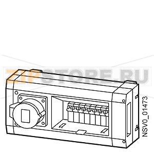 BD01-AK2M2/CEE165FIA163 TAP-OFF UNIT Siemens BVP:660866 