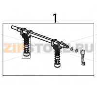 Kit pivot bar (includes toggle assemblies) Zebra 90XiIII Plus