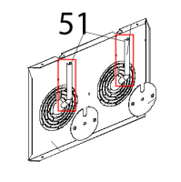 Tubo interno umidita D=16, SP=1, inox Unox XBC 404
