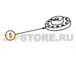 Сбавочный замок Datamax A-6310 Mark II RH  Сбавочный замок Datamax A-6310 Mark II RHЗапчасть на сборочном чертеже под номером: 5Название запчасти Datamax на английском языке: (2PK) CAM NARROW MEDIA