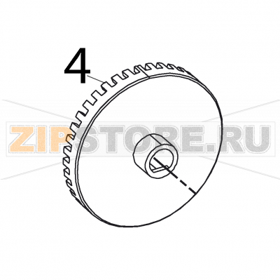 Pivot assembly Intermec PX4i Pivot assembly Intermec PX4iЗапчасть на деталировке под номером: 4Название запчасти на английском языке: Pivot assembly Intermec PX4i.