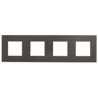 Рамка четырехместная, антрацитовая ABB 2CLA227410N1801