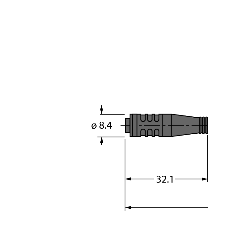 Кабель PVC Turck PKG3S-2/TEL 