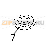 Hex nut 5-8 brass Fagor AD-120B Hex nut 5-8 brass Fagor AD-120BЗапчасть на деталировке под номером: 7Название запчасти Fagor на английском языке: Hex nut 5-8 brass AD-120B.