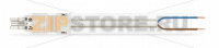 Кабель соединительный; Eca; розетка/открытая; 2-полюса; код. A; H05VV-F 2 x 2,5 мм; 7 m; 2,50 mm; белые Wago 771-8992/107-702