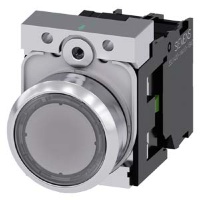 КНОПКА С ПОДСВЕТКОЙ, 22MM, КРУГЛАЯ, МЕТАЛЛИЧЕСКАЯ ГЛЯНЦЕВАЯ, ПРОЗРАЧНАЯ, ПЛОСКАЯ КНОПКА, КОНТАКТЫ МГНОВЕННОГО ДЕЙСТВИЯ, С ДЕРЖАТЕЛЕМ, 1NO, МОДУЛЬ ПОДСВЕТКИ С ИНТЕГРИРОВАННЫМ СВЕТОДИОДОМ 110V AC, ВИНТОВЫЕ КЛЕММЫ, С ГРАВИРОВКОЙ ЛАЗЕРОМ, SYMBOL NUMBER ACC. T