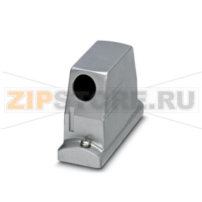 Стандартный сальниковый корпус HEAVYCON ADVANCE В24 с порошковым покрытием Phoenix Contact HC-B 24-TMS-100/O1STM32S-STA с винтовым креплением, высота 100 мм, с резьбой 1xM32, боковой ввод кабеля.Минимальный заказ: 10 шт.Упаковка: 10 шт.