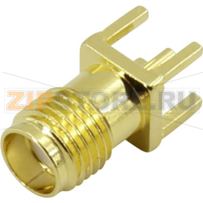 Разъем SMA, 50 Ом, 1 шт TRU Components 1386728 
