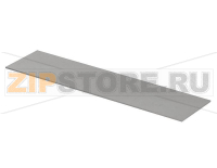Плата передняя, 2 mm, алюминий, прозрачно анодированный Bopla BO FP 60012