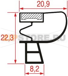 УПЛОТНИТЕЛЬ ВСТАВНОЙ 771Х568 ММ 