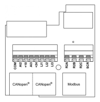 Карта коммуникационная 1 Мбит/с, CANopen Schneider Electric VW3A31208