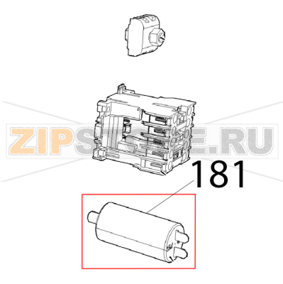 Condensatore 3.5 μF, 450 Vac, 50/60 Hz Unox XFT 110 Condensatore 3.5 μF, 450 Vac, 50/60 Hz Unox XFT 110Запчасть на деталировке под номером: 181