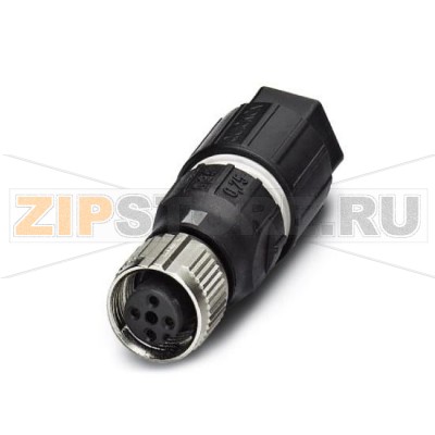 Соединитель для датчика / исполнительного элемента Phoenix Contact SACC-FS-4QO-0,75-M SCO прямой, 4-полюсный, M12-SPEEDCON, с механическим ключом А-типа, QUICKON-ONE, металлическая накатанная гайка, макс. диаметр кабеля 8 мм.Минимальный заказ: 1 шт.Упаковка: 1 шт.