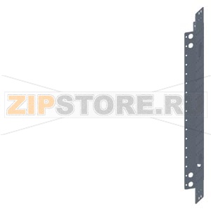 SIVACON, Universal holder for 19&quot; components, f. cable channel, DIN, C rail, lamp, 2 HU, zinc-plated Siemens 8MF1000-2HH4 