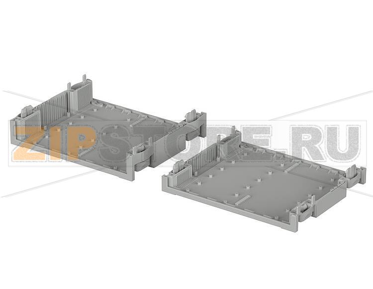 Корпус закрытый, 240.68x196.9x65.2 мм U 4.5 HP 9 Bopla BO 52009 