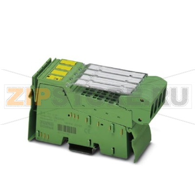 Клеммный модуль аналогового вывода Inline Phoenix Contact IB IL AO 4/8/U/BP-2MBD без принадлежностей, 8 выходов, 0 - 10 В, ±10 В, скорость передачи данных 2 Мбод, 2-проводная схема подключения.Минимальный заказ: 1 шт.Упаковка: 1 шт.