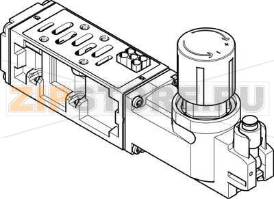 Блок регулятора Festo VABF-S2-2-R3C2-C-10 