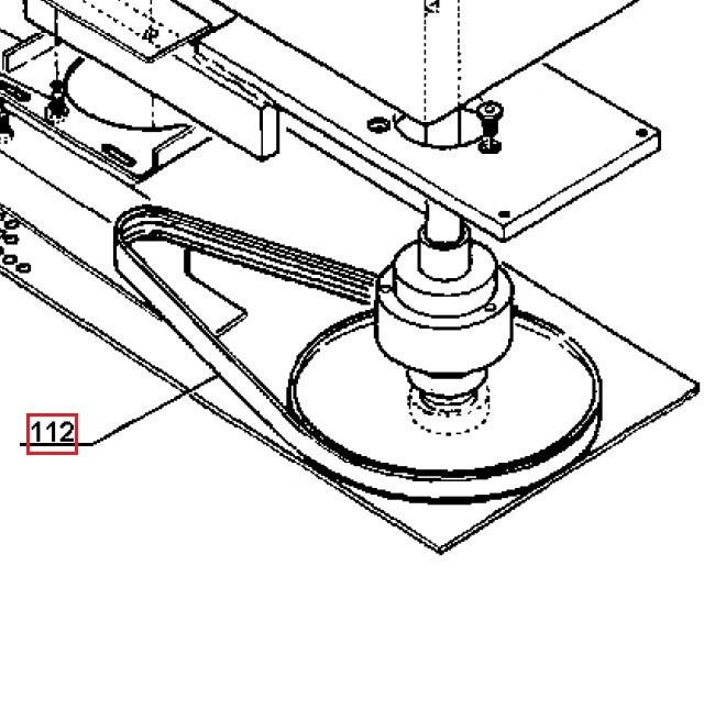 Ремень поликлиновый 630X6 Sirman C 4 VV Ремень поликлиновый 630X6 Sirman C 4 VV

Запчасть на сборочном чертеже под номером: 112

Название запчасти Sirman на итальянском языке: Cinghia piatta 630X6 Sirman C 4 VV
