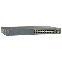 Коммутатор 24xFE (PoE), 2xGE/SFP, LAN Lite Cisco WS-C2960-24PC-S