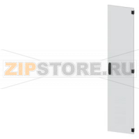 SIVACON, door, on the right, ventilated, IP40, H: 2000 mm, W: 400 mm, RAL 7035, Protection class 1 Siemens 8MF1040-2UT14-2BA2