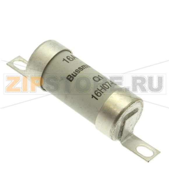 Предохранитель, 16 A, AC 660 В, DC 250 В, 80 кА, BS88/A2, 22x82 мм, gL/gG, BS Eaton 16AMP 660V ac 
