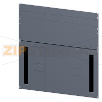 SIVACON, base, with side cable entry, T: 1000 mm, W: 900 mm, zinc-plated Siemens 8MF1090-2UB51-2